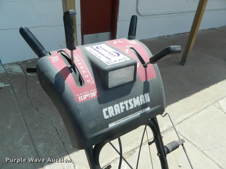 image for item K2510 Craftsman snow blower