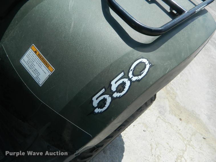 image for item K2526 2011 Arctic Cat 550 utility vehicle