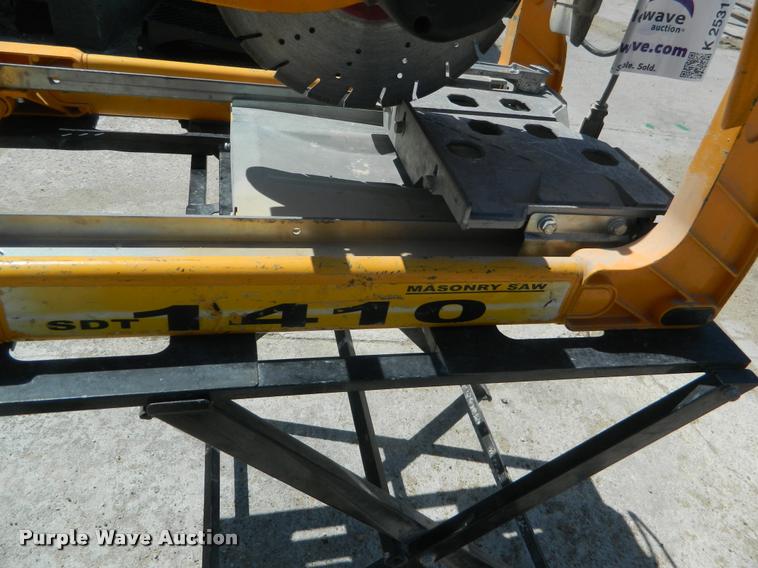 image for item K2531 Saw Master SDT1410 masonry saw