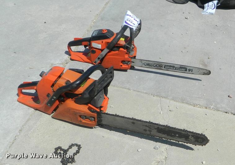image for item K2532 (2) Echo chainsaws