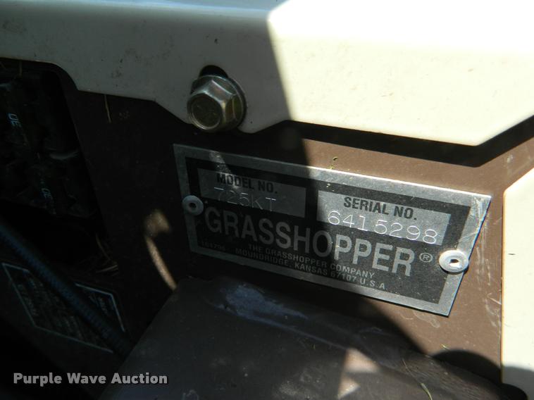 image for item K2535 Grasshopper 725K ZTR lawn mower