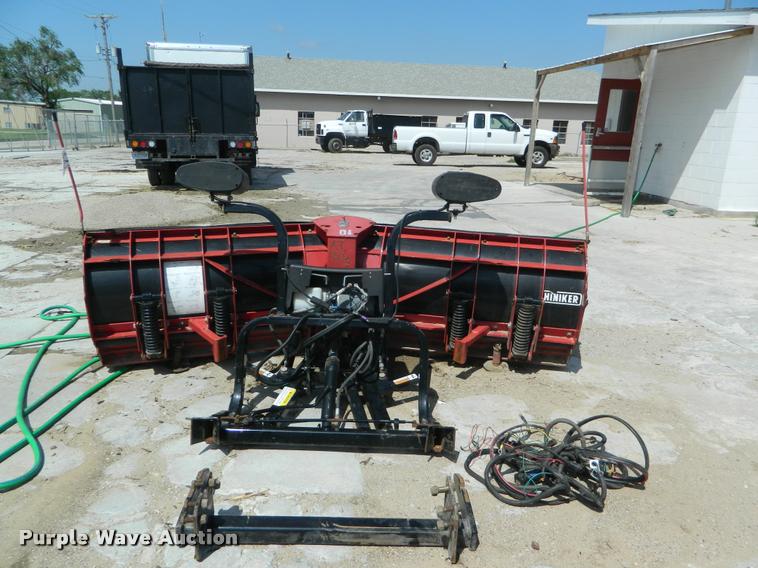 image for item K2540 Hiniker snow plow