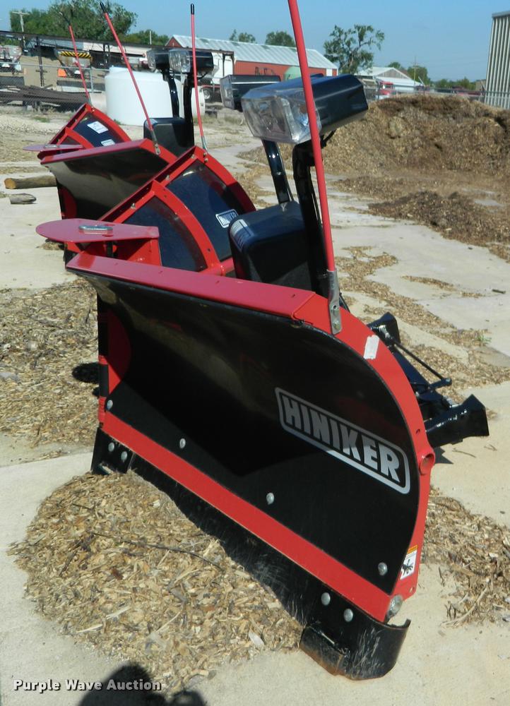 image for item K2550 2016 Hiniker snow plow