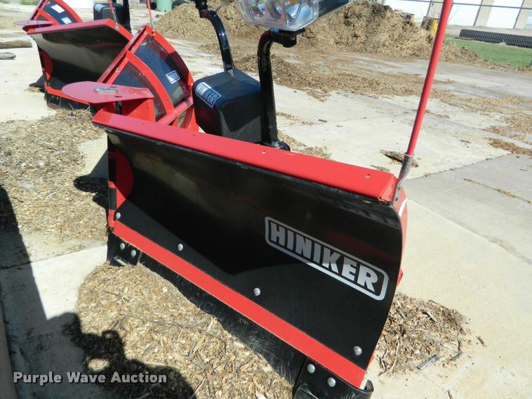 image for item K2550 2016 Hiniker snow plow