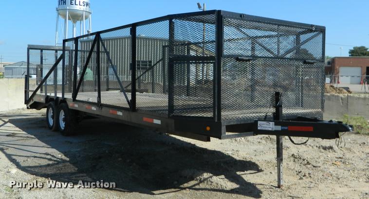 image for item K2552 2006 shop built utility trailer