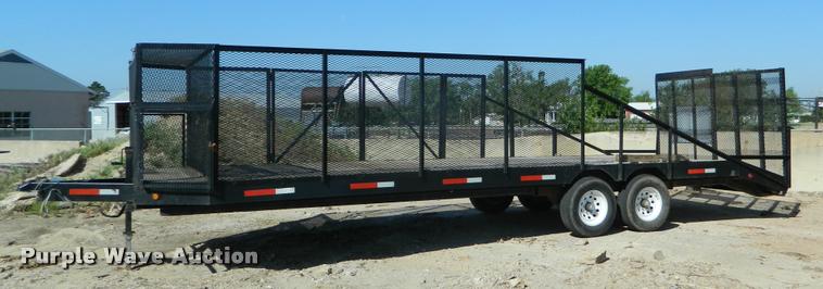 image for item K2552 2006 shop built utility trailer