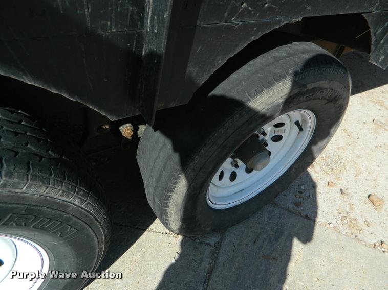 image for item K2552 2006 shop built utility trailer