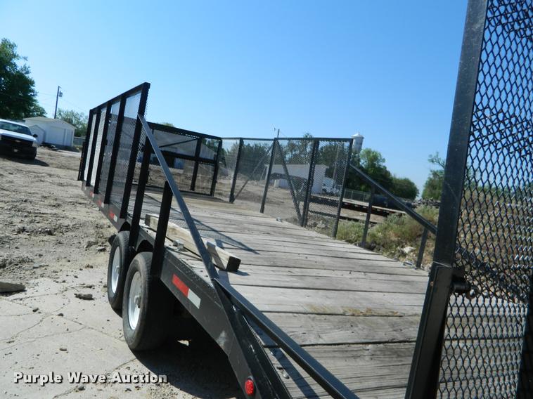 image for item K2552 2006 shop built utility trailer