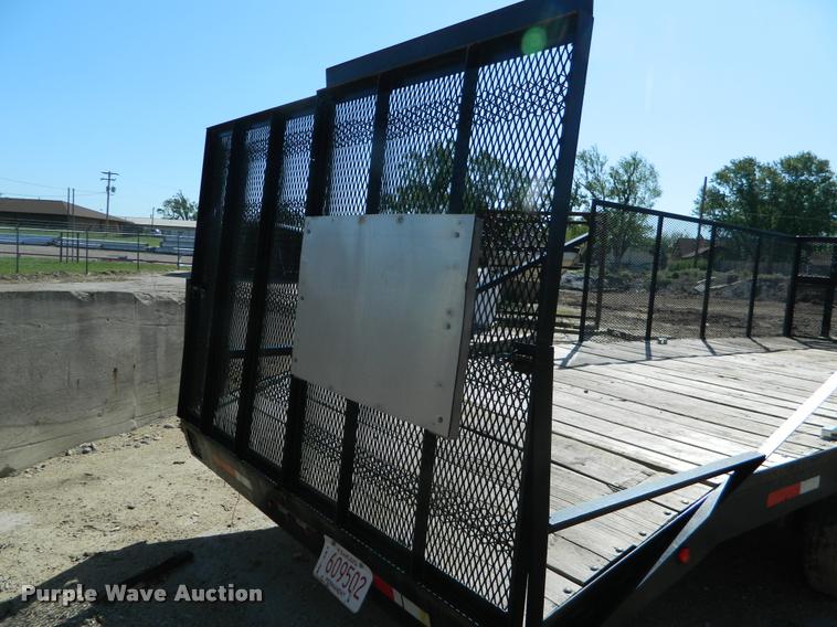 image for item K2552 2006 shop built utility trailer