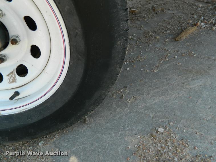 image for item K2552 2006 shop built utility trailer