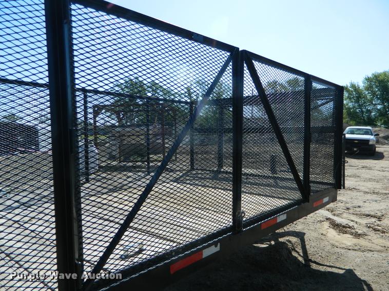 image for item K2552 2006 shop built utility trailer