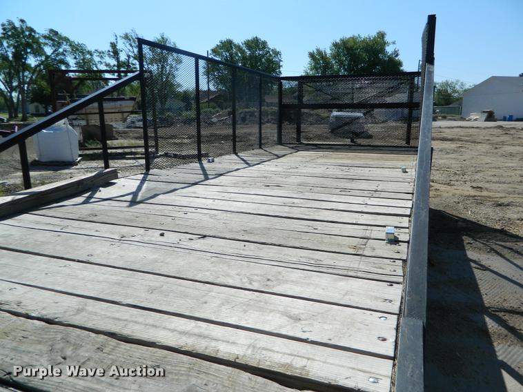 image for item K2552 2006 shop built utility trailer