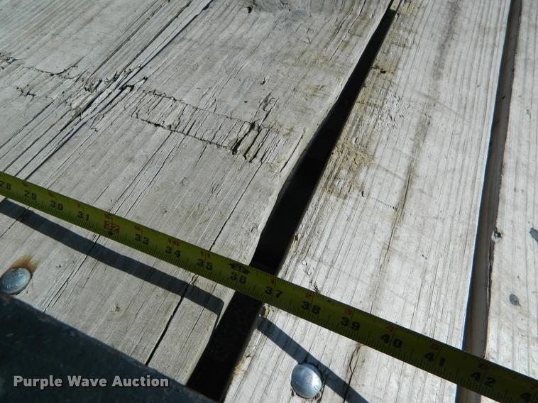 image for item K2552 2006 shop built utility trailer