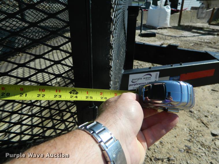 image for item K2552 2006 shop built utility trailer