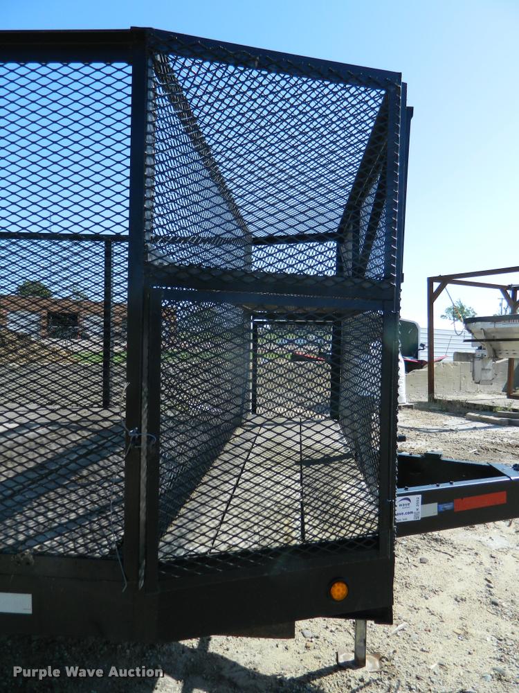 image for item K2552 2006 shop built utility trailer