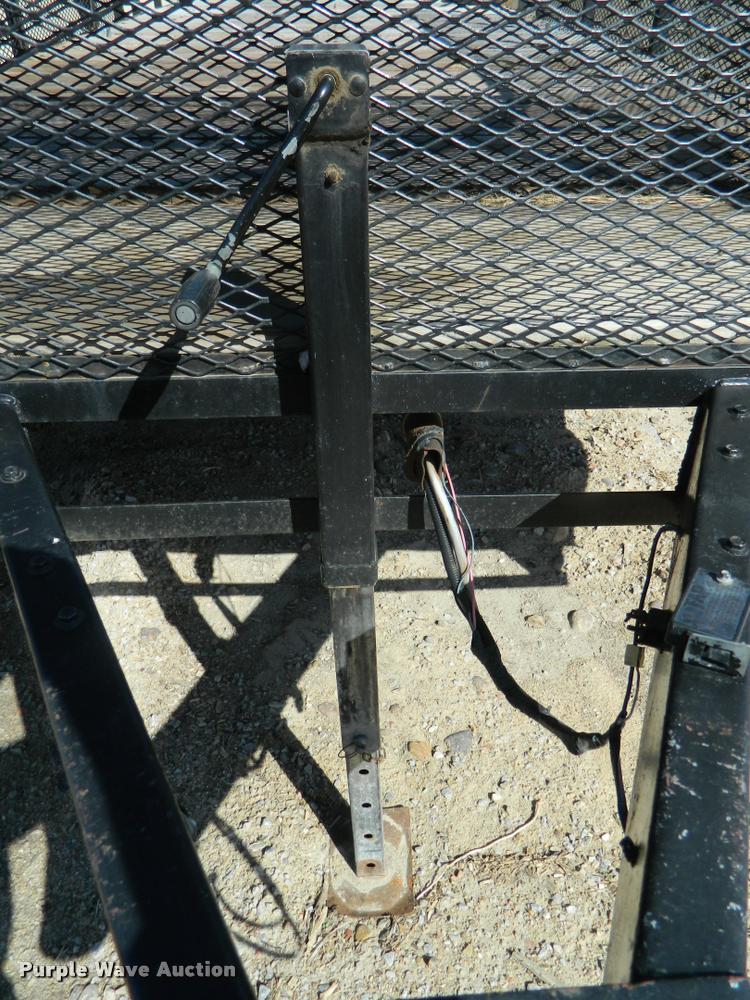 image for item K2552 2006 shop built utility trailer