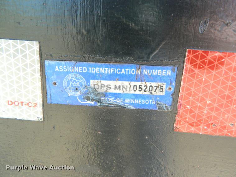 image for item K2552 2006 shop built utility trailer