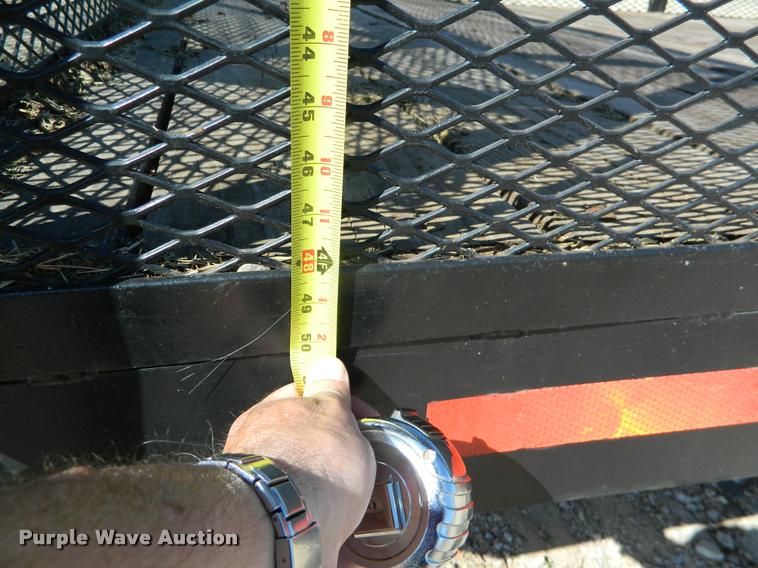 image for item K2552 2006 shop built utility trailer