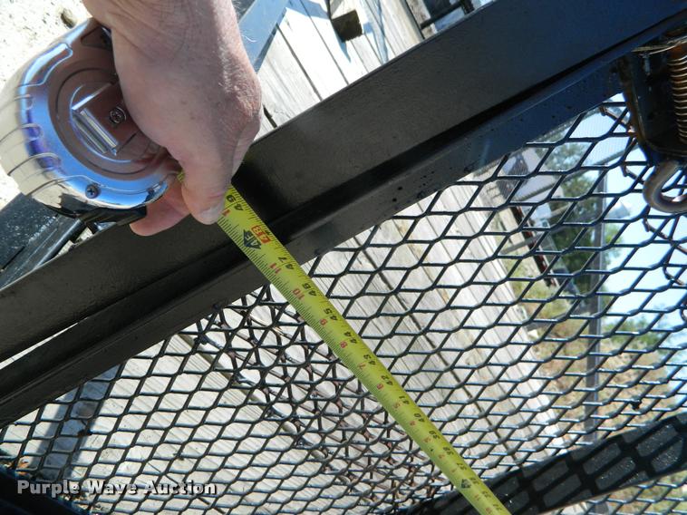 image for item K2552 2006 shop built utility trailer