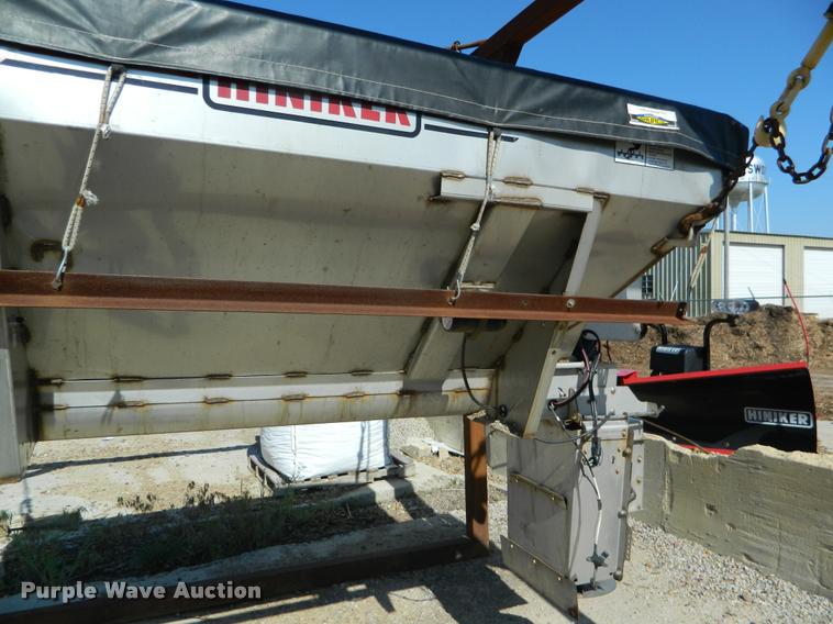 image for item K2554 2016 Hiniker stainless steel spreader