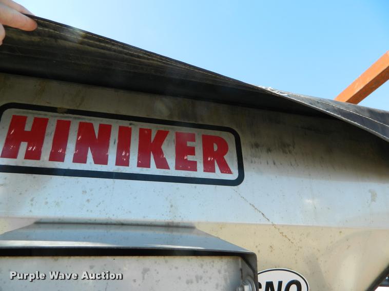 image for item K2554 2016 Hiniker stainless steel spreader