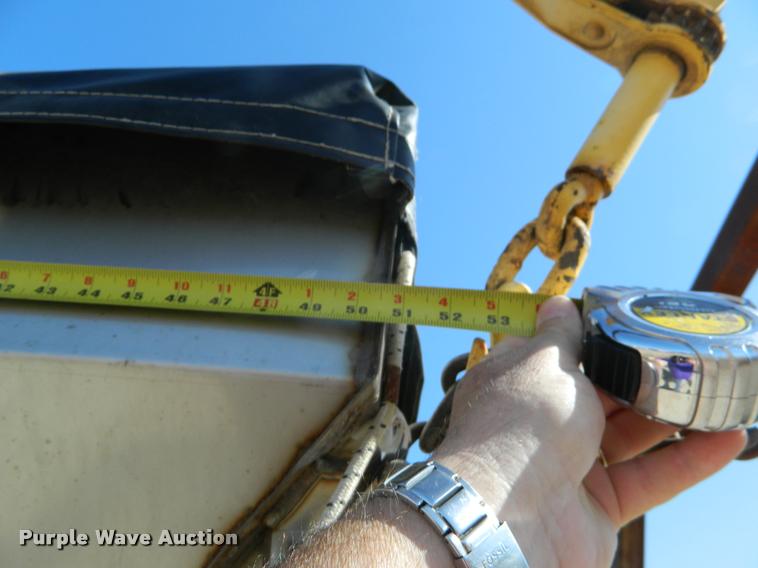 image for item K2554 2016 Hiniker stainless steel spreader