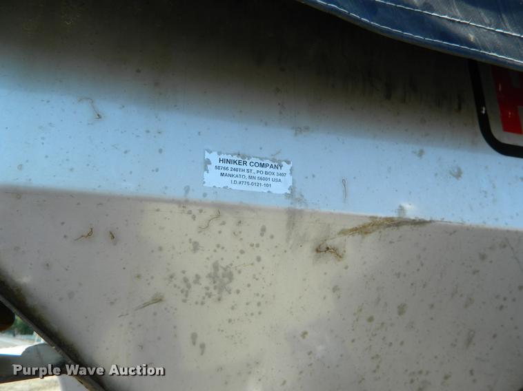 image for item K2554 2016 Hiniker stainless steel spreader