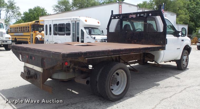image for item K7612 2002 Ford F450 Super Duty XL flatbed truck