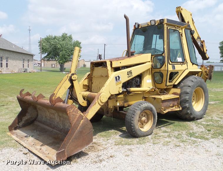 image for item L3143 1991 Caterpillar 416 Series II backhoe