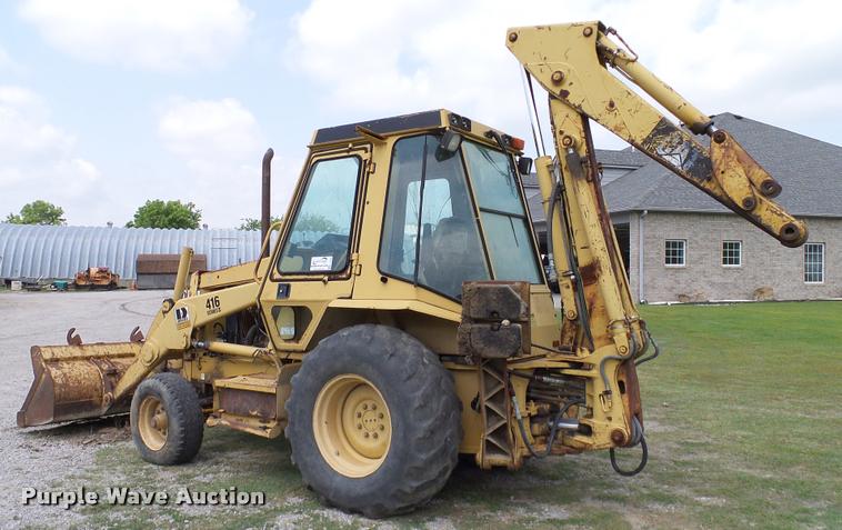 image for item L3143 1991 Caterpillar 416 Series II backhoe