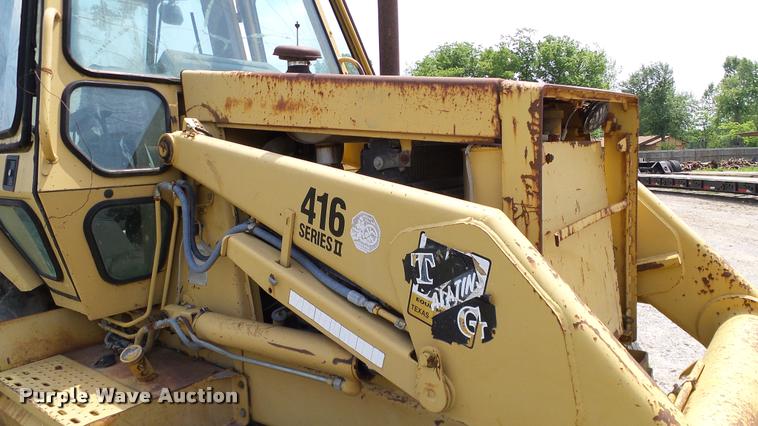 image for item L3143 1991 Caterpillar 416 Series II backhoe