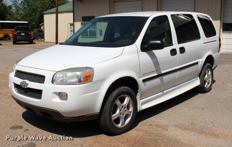 image for item L3153 2008 Chevrolet Uplander Cargo van