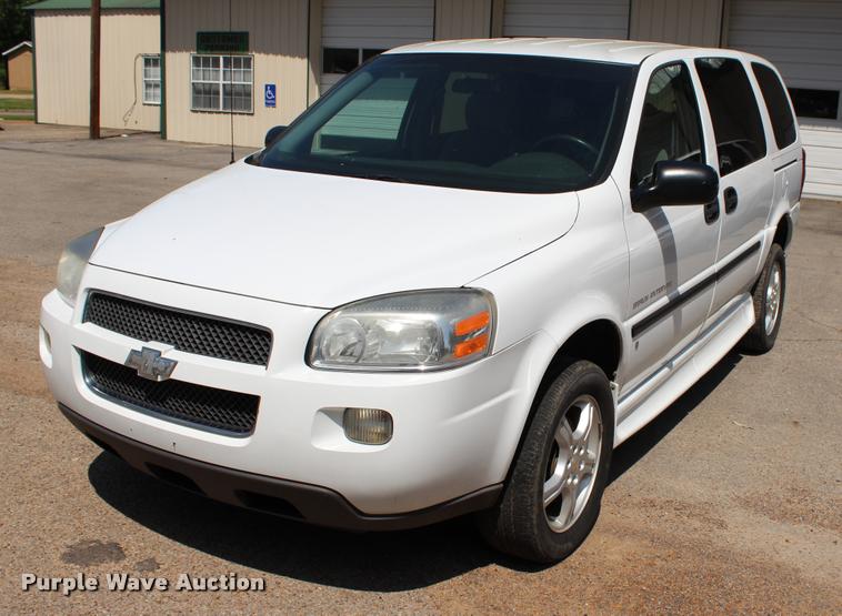 image for item L3153 2008 Chevrolet Uplander Cargo van