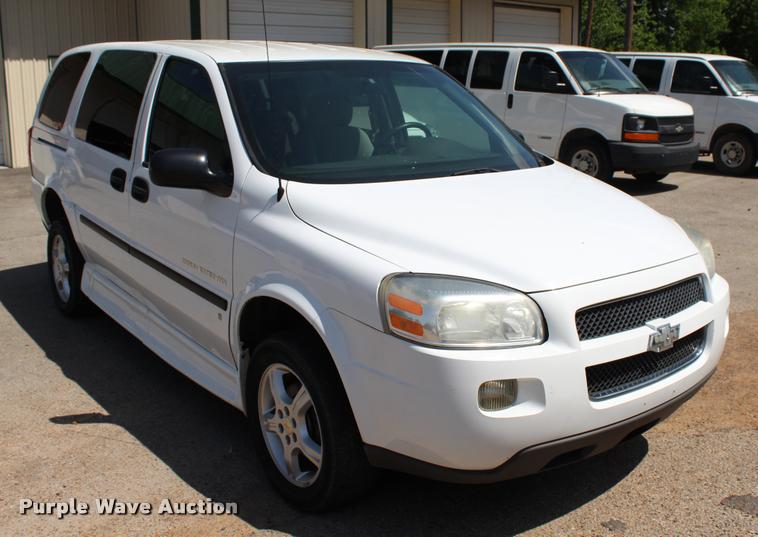image for item L3153 2008 Chevrolet Uplander Cargo van