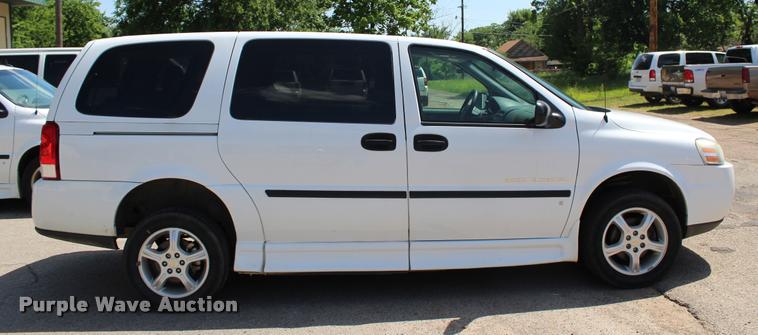 image for item L3153 2008 Chevrolet Uplander Cargo van