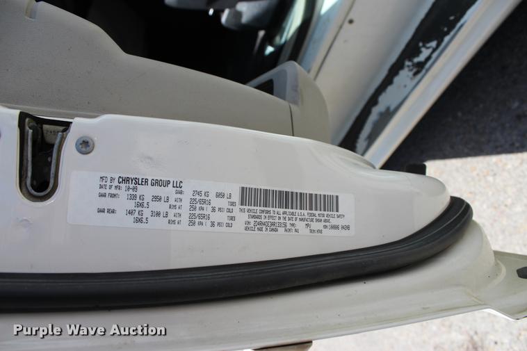 image for item L3154 2010 Dodge Grand Caravan SE van