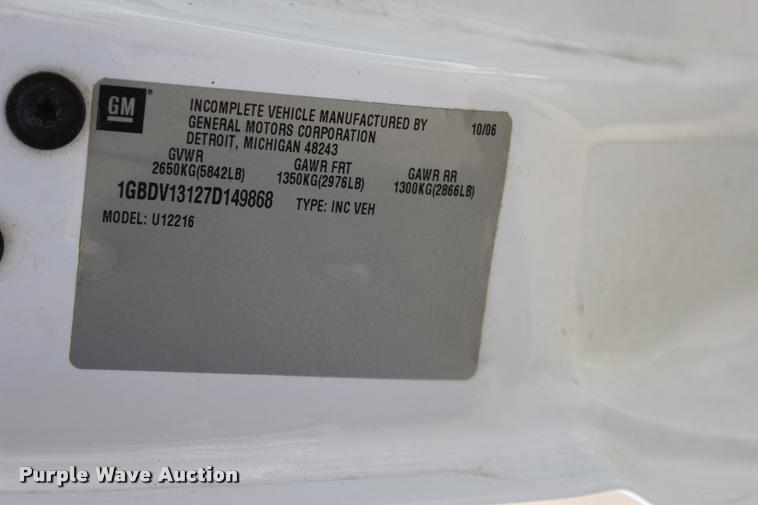 image for item L3155 2007 Chevrolet Uplander Cargo van