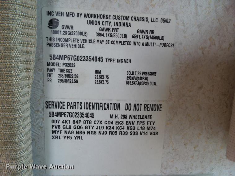 image for item L5597 2003 Newmar Kounty Star RV