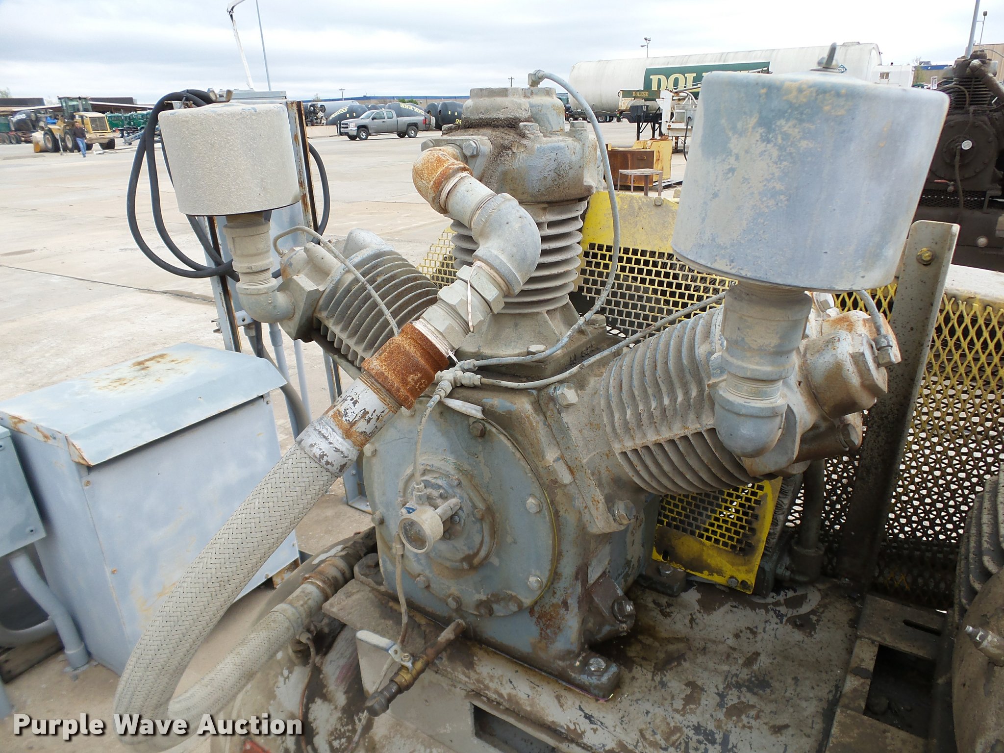 Leroi 4WC air compressor in Oklahoma City, OK Item AP9290 sold