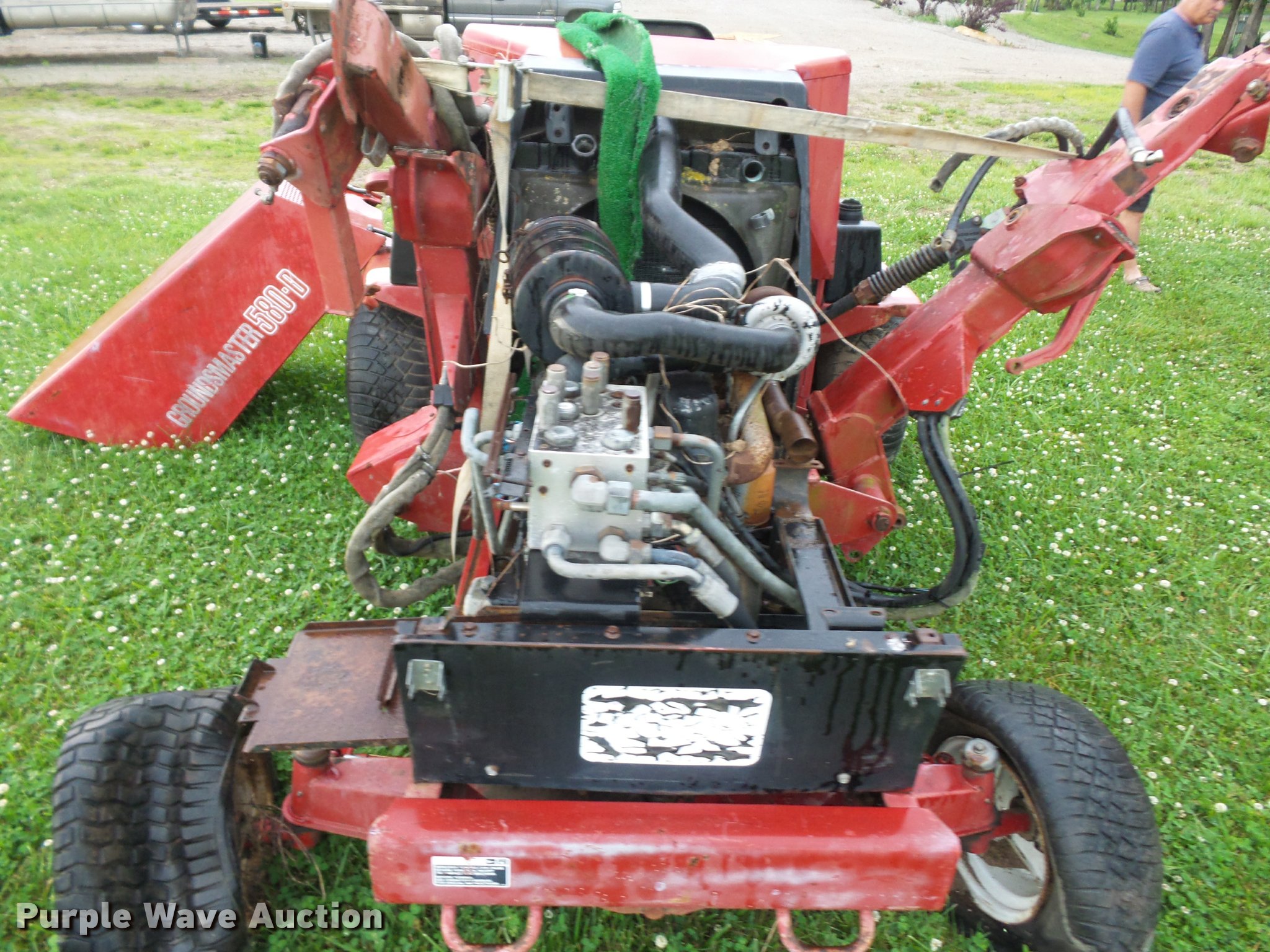 Toro Groundsmaster 580D lawn mower in Kingsville, MO Item DJ9500 sold