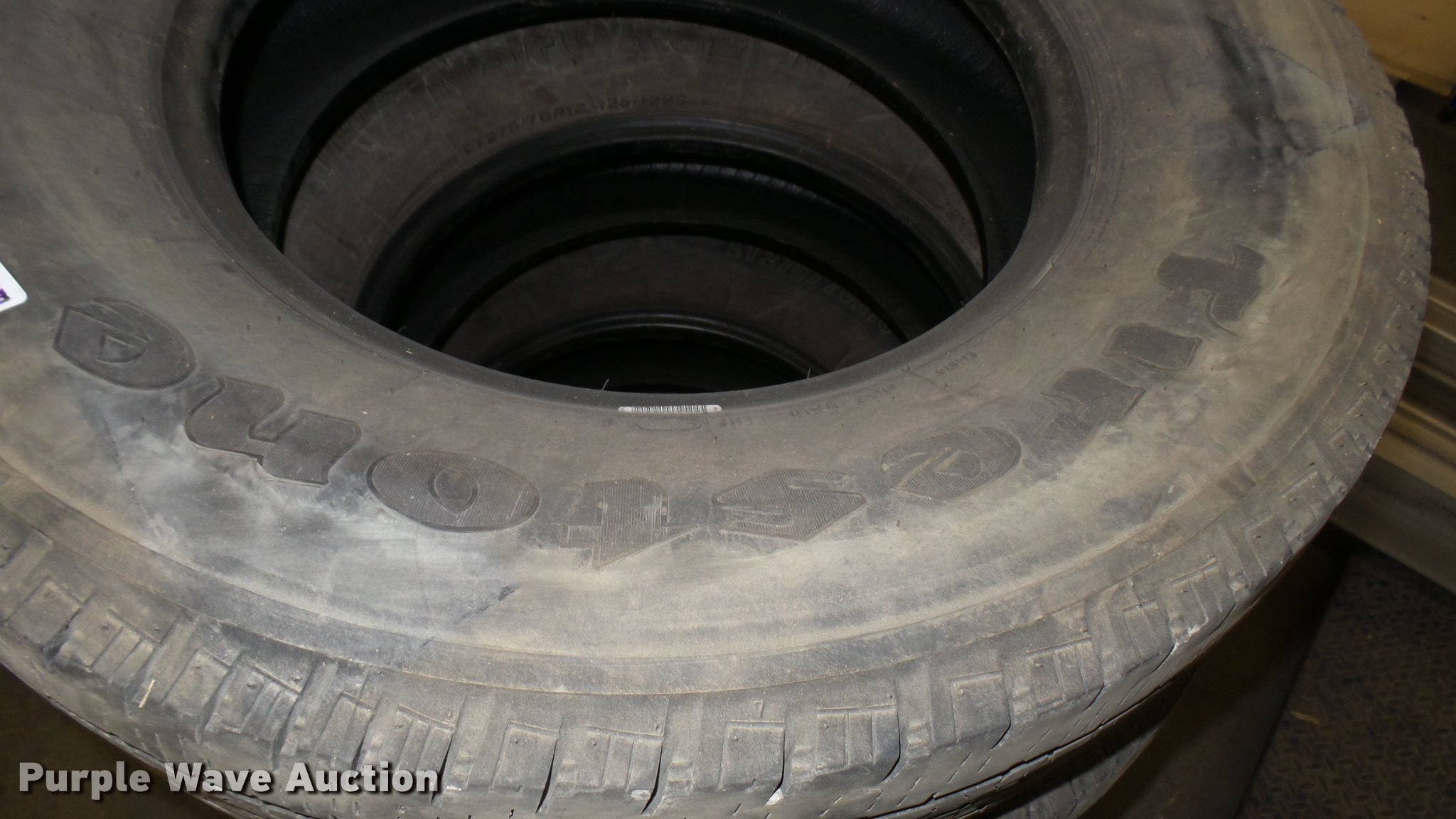 (4) Firestone 275/70R18 tires in Wichita, KS Item DQ9025 sold