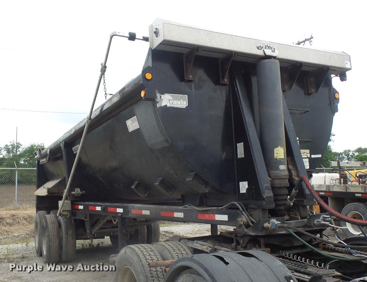 image for item BS9479 2001 Travis end dump trailer