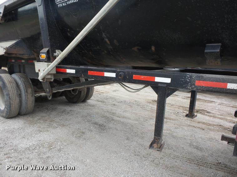 image for item BS9479 2001 Travis end dump trailer