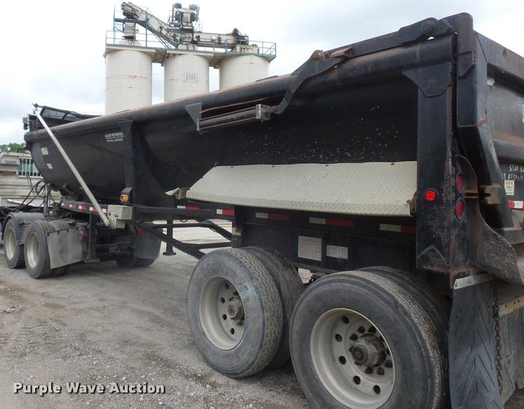 image for item BS9479 2001 Travis end dump trailer
