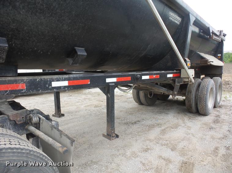 image for item BS9479 2001 Travis end dump trailer