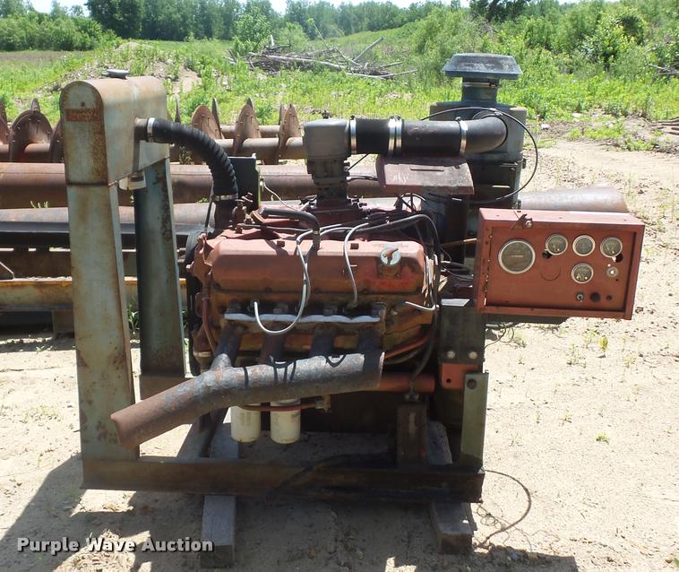 image for item BS9499 International eight cylinder dual fuel engine