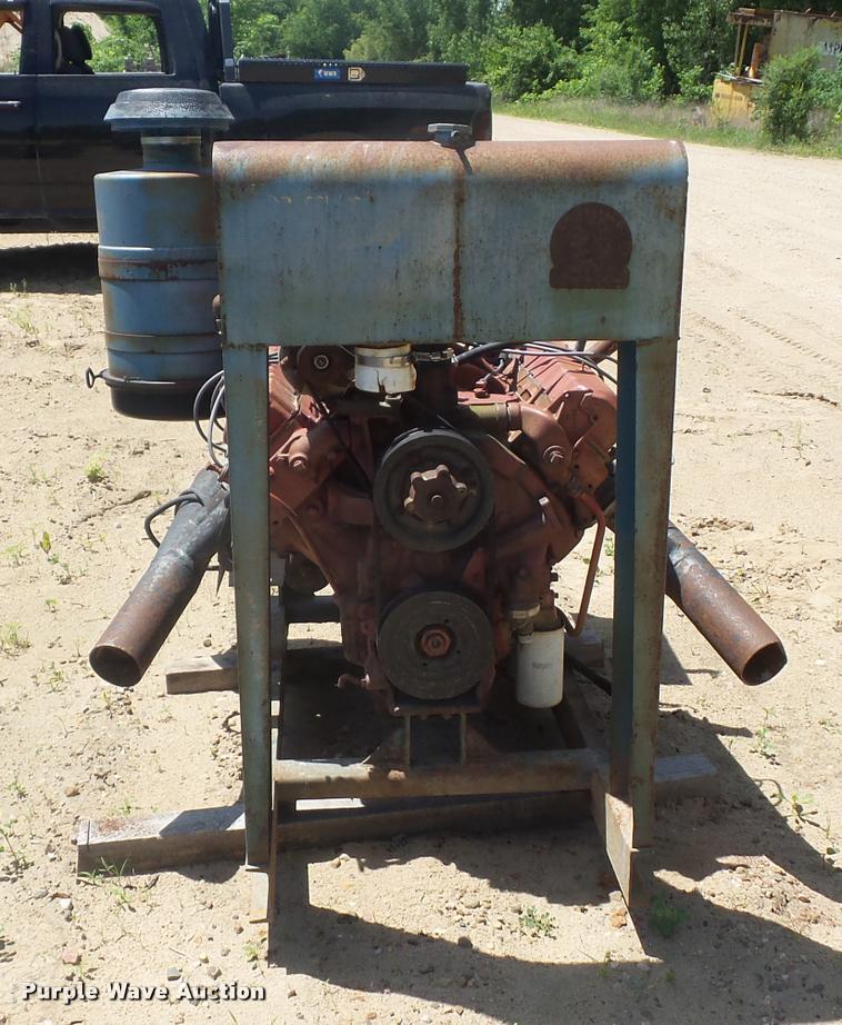 image for item BS9499 International eight cylinder dual fuel engine