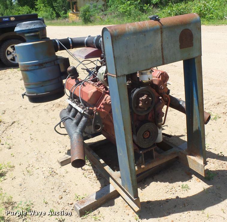 image for item BS9499 International eight cylinder dual fuel engine