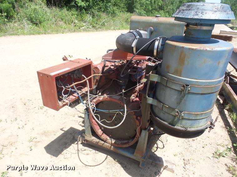 image for item BS9499 International eight cylinder dual fuel engine