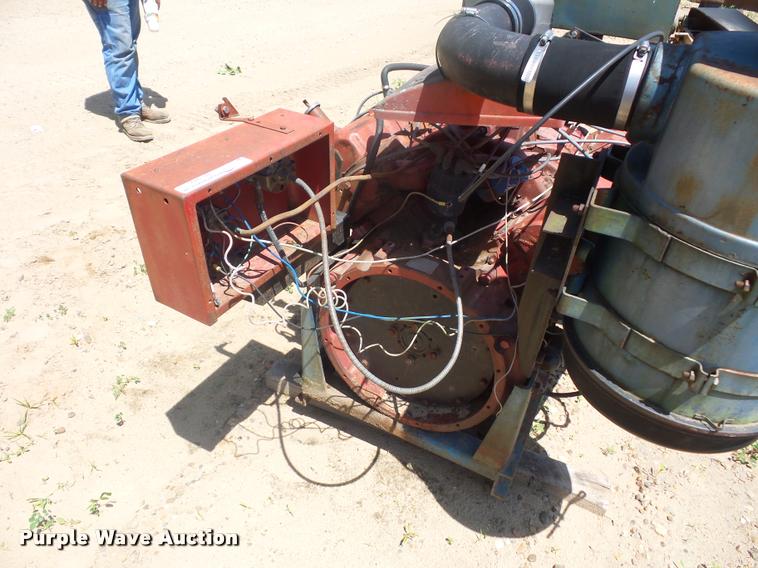 image for item BS9499 International eight cylinder dual fuel engine